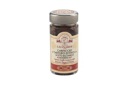 Карпаччо из Летнего Трюфеля с Бальзамическим Уксусом из Модены от Leonardi, 85г