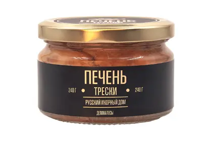Печень Трески «Русский Икорный Дом», 240г