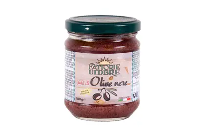 Пате из Черных Оливок от Fattorie Umbre, с/б, 180г