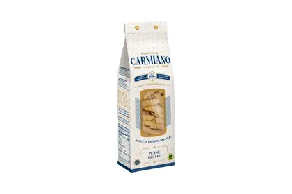 Паста Пенне Ригата из твердых сортов пшеницы I.G.P. «Carmiano Gragnano», 500г