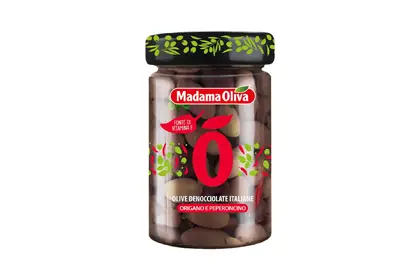 Микс из Итальянских Оливок без Косточек, 300г / Olive Nere Denocciolate Peperoncino e Origano, 300g