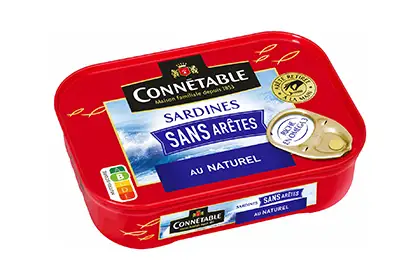 Сардины ''Са Арет'' в рассоле ''Натурел'' «Connetable», 140г