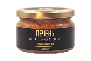 Печень Трески «Русский Икорный Дом», 240г