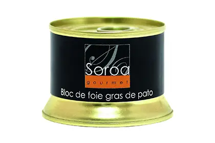 Фуа-гра Блок из Утиной Печени от Soroa Gourmet, ж/б, 130г