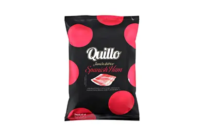 Чипсы картофельные со вкусом иберийского хамона «Quillo», 130г