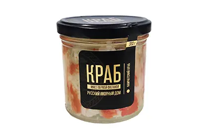 Краб камчатский [первая фаланга] «Русский Икорный Дом», 330г