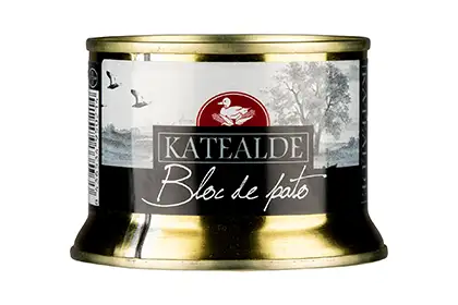 Фуа-гра из утиной печени [блок] «Katealde», 130г