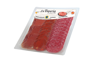 Мясной Сет, 150г (Jamón Serrano, Chorizo y Lomo, 150g)