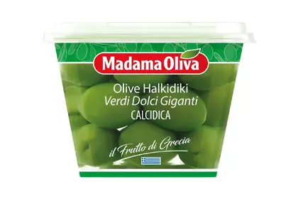 Оливки Халкидики Гигантские от Madama Oliva, 250г
